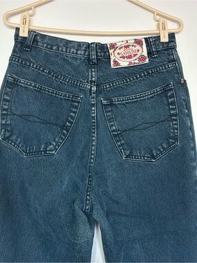 District Gasoline vintage cuff jeans sz 34 100% cotton